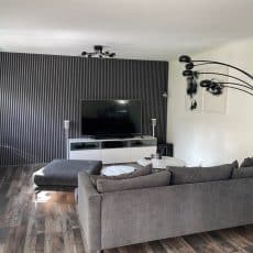 Rustic Grey Oak in TV-room