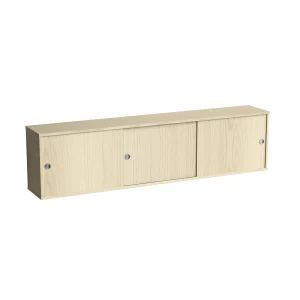 Brace wall cabinet Diamond Ash 1800 mm three sliding doors